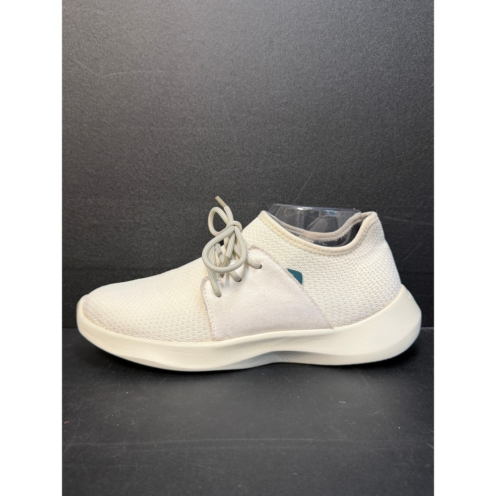 Vessi Everyday Classic Cream White Knit Sneakers Womens Size 8 Low Top Shoes